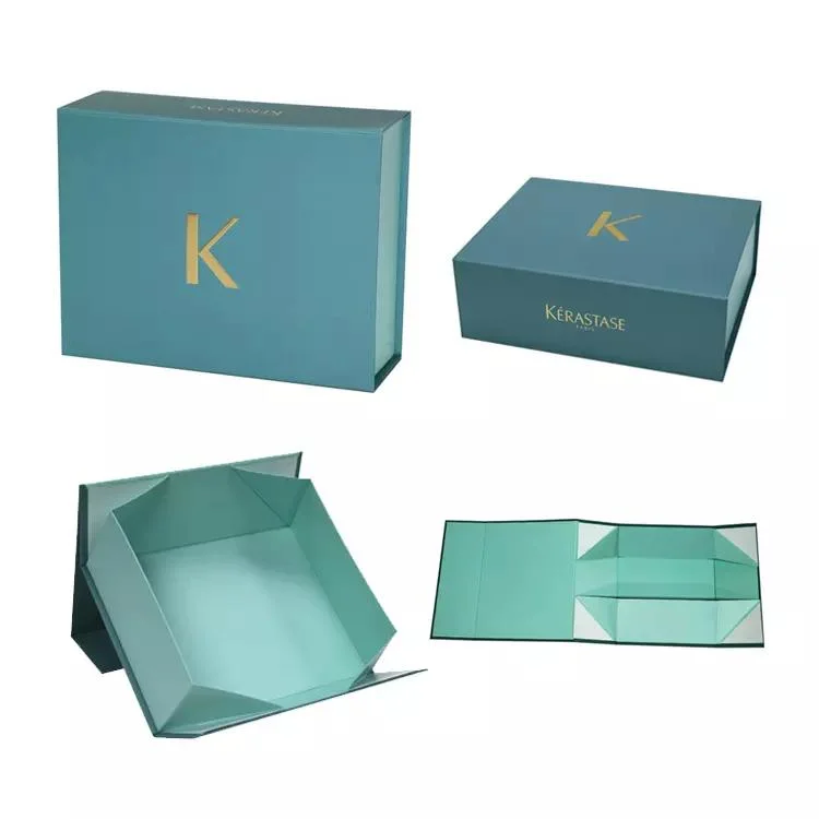 Custom Luxury Book Shaped Rigid Paper Box Packaging Magnetic Gift Boxes with EVA Foam Insert